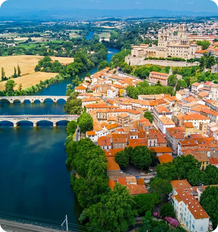 Famille connectée de Béziers
