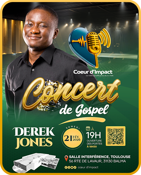 Concert Gospel avec Derek Jones